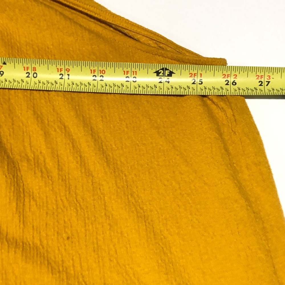 Alfani Women’s Mustard Yellow Halter Top Size 2X - Picture 8 of 9